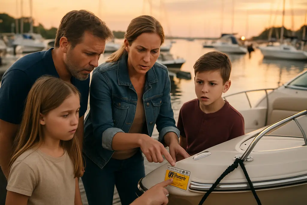 Boat Safety Tips shown by passengers wearing life jackets before a harbor trip